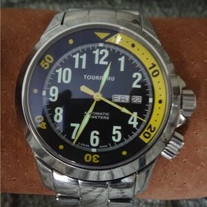 NOS Tourneau Day/Date Swiss Dive Watch